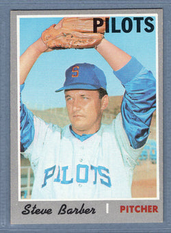 1970 Topps #224 Steve Barber  EX-MT  SB2