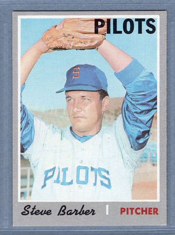 1970 Topps #224 Steve Barber  EX-MT  SB1