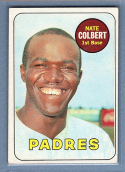 1969 Topps #408 Nate Colbert (c) EX  GO577