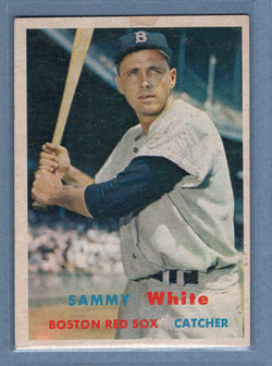 1957 Topps #163 Sammy White EX  GO130