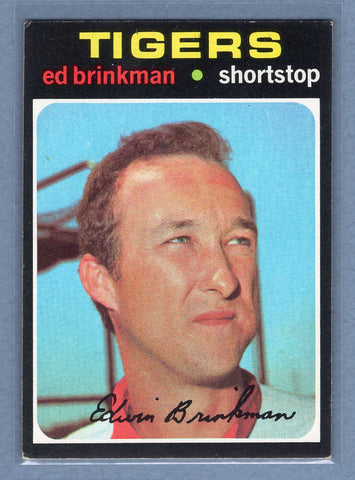 1971 Topps #389 Ed Brinkman (a) EX  GO950