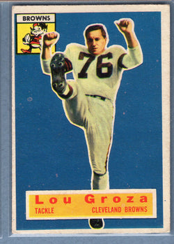1956 Topps #9 Lou Groza (HOF) EX  GO120