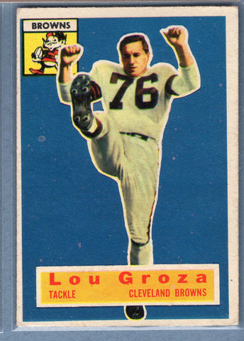 1956 Topps #9 Lou Groza (HOF) EX  GO120