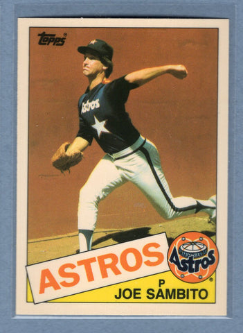 1985 Topps Tiffany #264 Joe Sambito NM