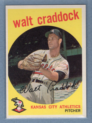 1959 Topps #281 Walt Craddock EX-MT  GO213