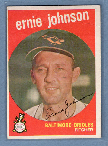1959 Topps #279 Ernie Johnson (b) G-VG   GO410
