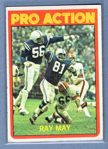 1972 Topps #262 Ray May PA EX-MT  GO210