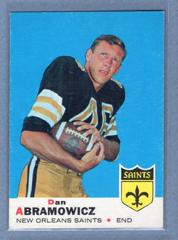 1969 Topps #36 Dan Abramowicz (R) (b) EX  GO801