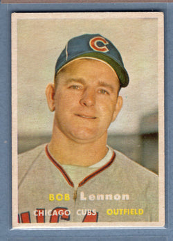 1957 Topps #371 Bob Lennon  EX   GO260