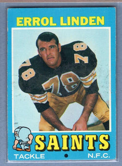1971 Topps #117 Errol Linden EX-MT  GO244