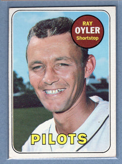 1969 Topps #178 Ray Oyler (c) EX  GO602