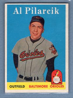 1958 Topps #259 Al Pilarcik (b) VG-EX  GO387