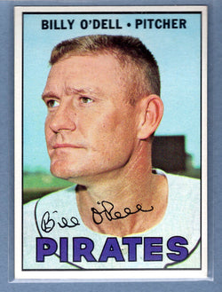 1967 Topps #162 Billy O'Dell EX-MT  GO263