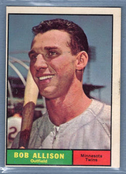 1961 Topps #355 Bob Allison(b) VG-EX   GO417