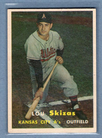 1957 Topps #83 Lou Skizas VG-EX  GO295