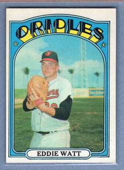1972 Topps #128 Eddie Watt (b) EX-MT  GO315