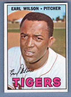 1967 Topps #305 Earl Wilson EX-MT  GO390