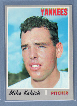 1970 Topps #536 Mike Kekich   EX-MT  GO750