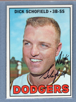 1967 Topps #381 Dick Schofield (a) EX-MT   GO340