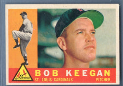 1960 Topps #291 Bob Keegan VG-EX Set Break 1