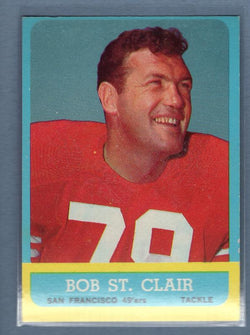 1963 Topps #140 Bob St. Clair (HOF) EX-MT  GO74