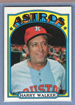 1972 Topps #249 Harry Walker MG EX  GO500