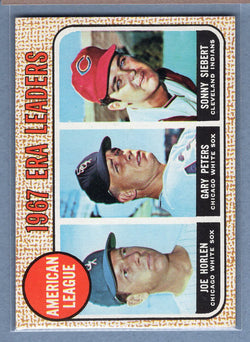 1968 Topps #8 A.L. ERA Leaders (a)  EX-MT  GO550