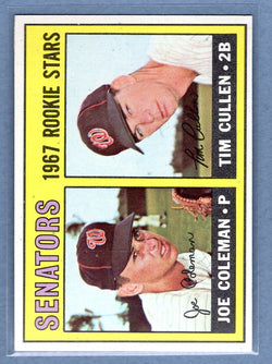 1967 Topps #167 Senators Rookies EX-MT  GO263