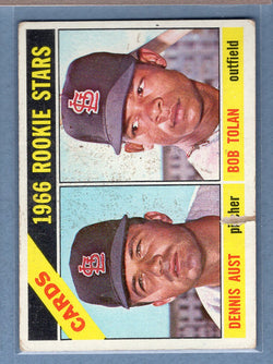 1966 Topps #179 Cardinals Rookies (st) (a) G-VG  GO470