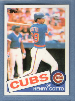 1985 Topps Tiffany #267 Henry Cotto NM