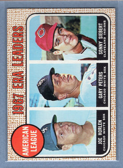 1968 Topps #8 A.L. ERA Leaders (b)  EX-MT  GO550