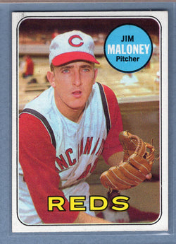 1969 Topps #362 Jim Maloney (b) EX-MT  GO265