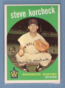 1959 Topps #284 Steve Korcheck EX-MT  GO213
