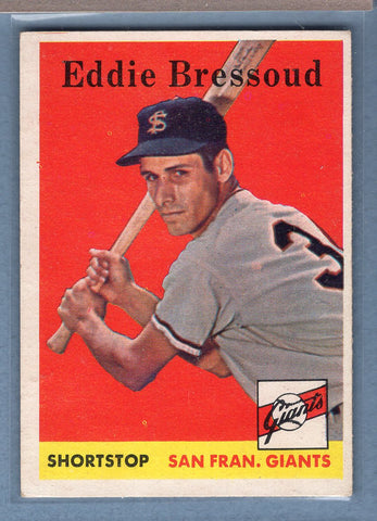 1958 Topps #263 Eddie Bressoud (a) EX  GO387