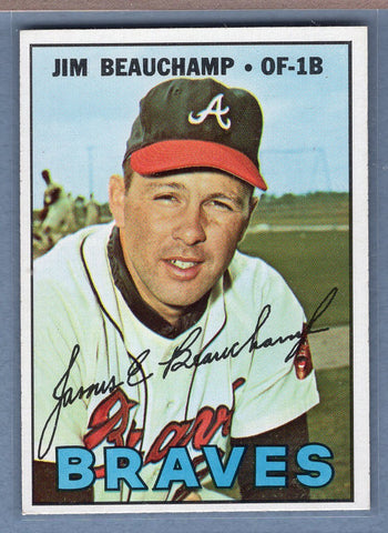 1967 Topps #307 Jim Beauchamp EX-MT  GO390