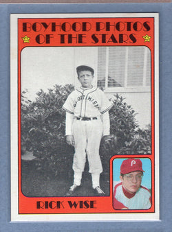1972 Topps #345 Rick Wise KP EX-MT  GO483