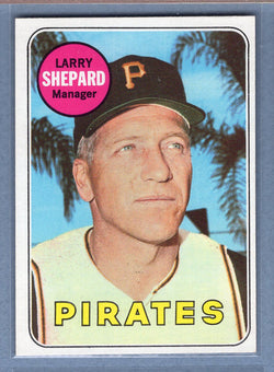 1969 Topps #384 Larry Shepard (f) EX-MT  GOWABB