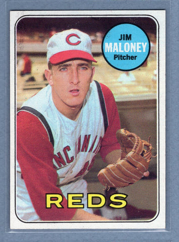 1969 Topps #362 Jim Maloney (c) EX-MT  GO265