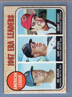 1968 Topps #8 A.L. ERA Leaders (c)  EX   GO550