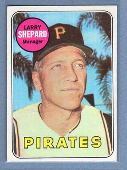 1969 Topps #384 Larry Shepard EX-MT  GO350