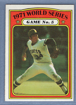 1972 Topps #227 World Series Game 5 EX   GO464