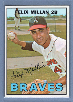 1967 Topps #89 Felix Millan EX-MT  GO368
