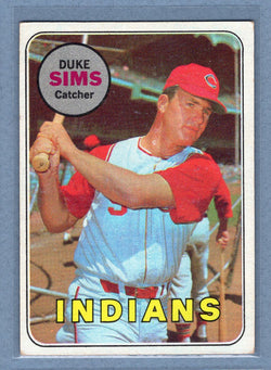 1969 Topps #414 Duke Sims (b) EX  GO577