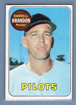1969 Topps #301 Darrell Brandon EX-MT  GO477