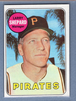 1969 Topps #384 Larry Shepard (g) EX-MT  GOWABB