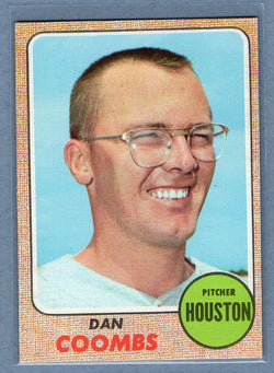 1968 Topps #547 Dan Coombs EX-MT  GO545