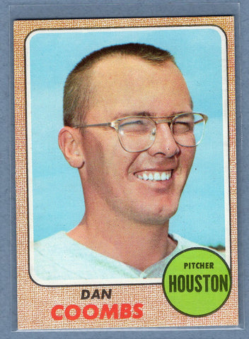 1968 Topps #547 Dan Coombs EX-MT  GO545