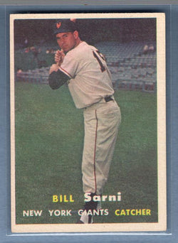 1957 Topps #86 Bill Sarni VG-EX  GO295