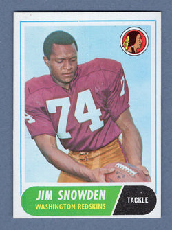 1968 Topps #212 Jim Snowden EX-MT  GO153