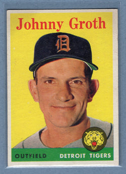 1958 Topps #262 Johnny Groth (st) VG  GO129